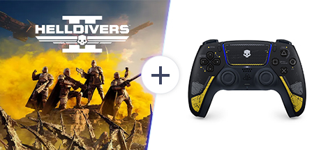듀얼센스 무선 컨트롤러 - HELLDIVERS 2 한정판 + 헬다이버즈 2